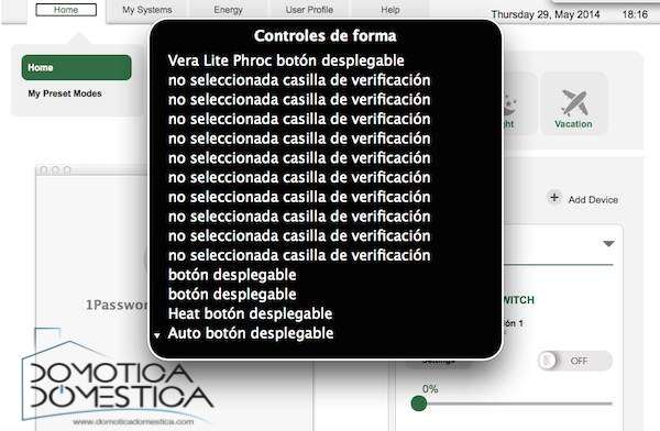 Accesibilidad interfaz Vera - Controles de formulario