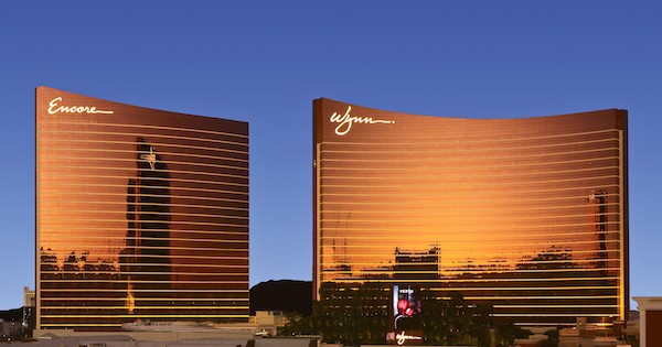 Fachada del hotel Wynn de Las Vegas