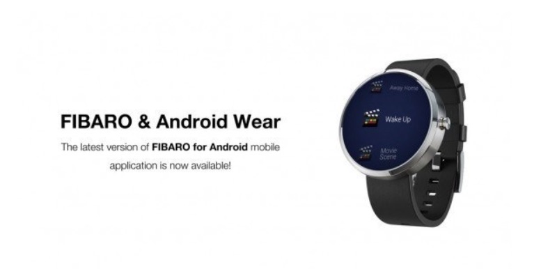 Fibaro compatible con relojes inteligentes Android